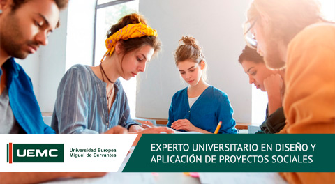 Experto Universitario online en Diseño y Aplicación de Proyectos Sociales