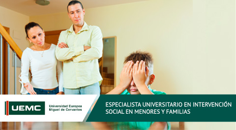 Diploma de Especialización Universitaria en Intervención Social en menores y Familias