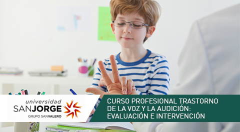 Curso Homologado Profesional Online Trastornos de la voz y la audición: evaluación e intervención