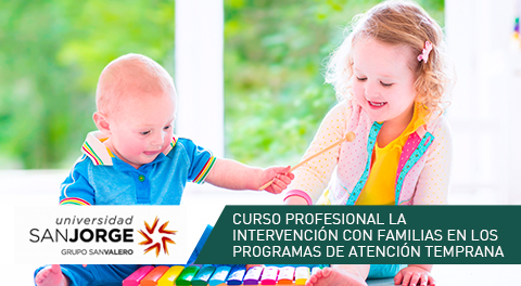 Curso Profesional Online La Intervención con familias en los programas de atención temprana