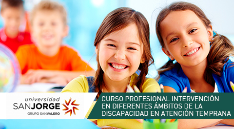 Curso Profesional Online Intervención en diferentes ámbitos de la discapacidad en atención temprana