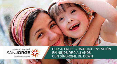 Curso Profesional Online Intervención en niños de 0 a 6 años con síndrome de Down