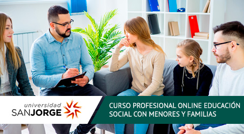 Curso Homologado Profesional Online Educación Social en menores y familias