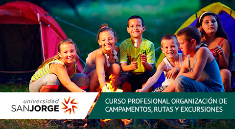 Curso Profesional Online Organización de Campamentos, Rutas y Excursiones