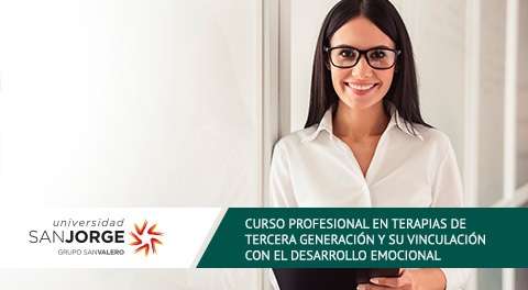 Curso Homologado Profesional Online Terapias de Tercera Generación y su vinculación con el desarrollo emocional