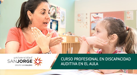 Curso Profesional Online Discapacidad auditiva en el aula