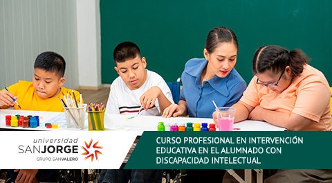 Curso Profesional Online Intervención educativa en el alumnado con discapacidad intelectual