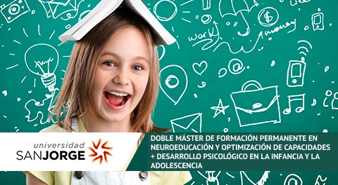 Doble Máster de Formación Permanente en Neuroeducación y Optimización de Capacidades + Desarrollo Psicológico en la Infancia y Adolescencia