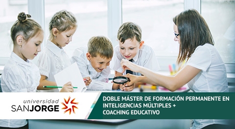 Doble Máster de Formación Permanente en Inteligencias Múltiples y Coaching Educativo