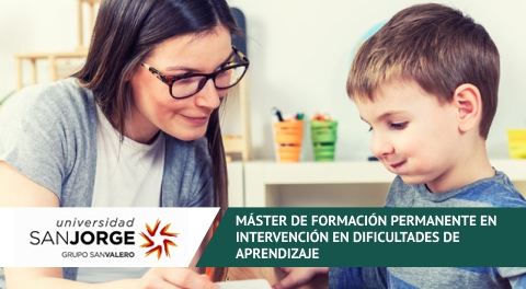 Máster de Formación Permanente en Intervención en Dificultades de Aprendizaje