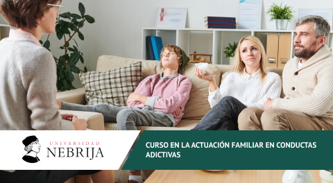 Curso online en La actuación familiar en conductas adictivas