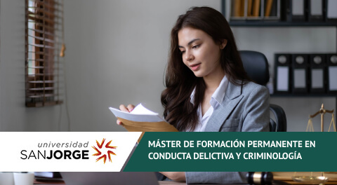 Máster de Formación Permanente en Conducta Delictiva y Criminología